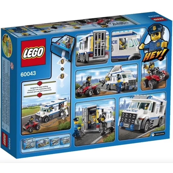 City 60043 Автомобиль для перевозки заключённых (Фото 2)