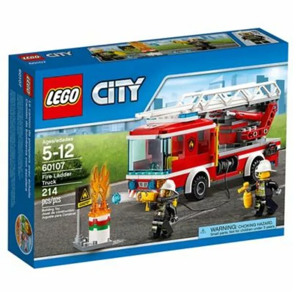 City 60107 LEGO City 60107 «Пожарный автомобиль с лестницей»