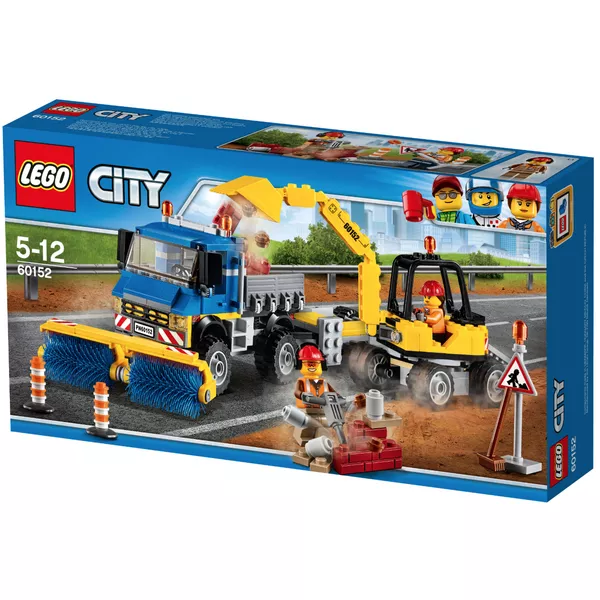 City 60152 Редкий раритетный набор LEGO City 60152 «Уборочная техника»