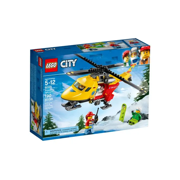 City 60179 Набор LEGO 60179 «Вертолет скорой помощи»