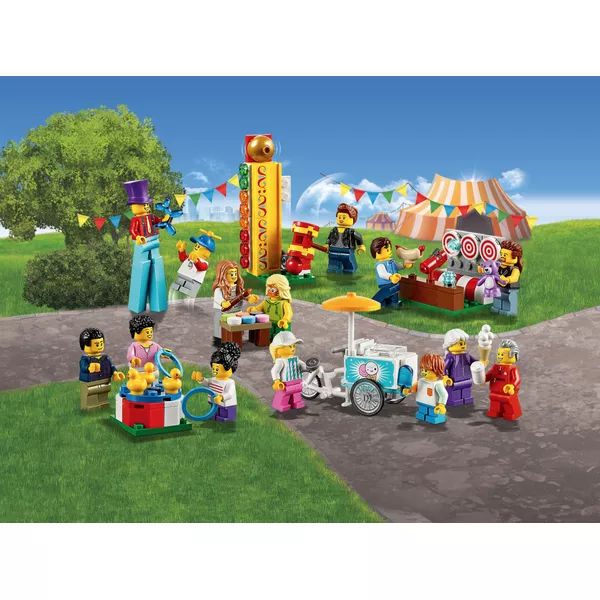 City 60234 LEGO City 60234 Комплект минифигурок «Весёлая ярмарка» (Фото 3)