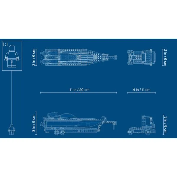 City 60254 Транспортировщик скоростных катеров (Фото 9)