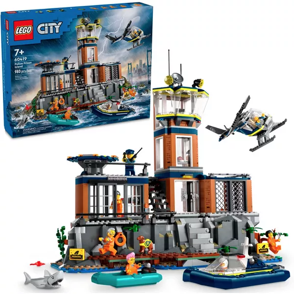 City 60419 Набор LEGO 60419 «Полицейский тюремный остров»