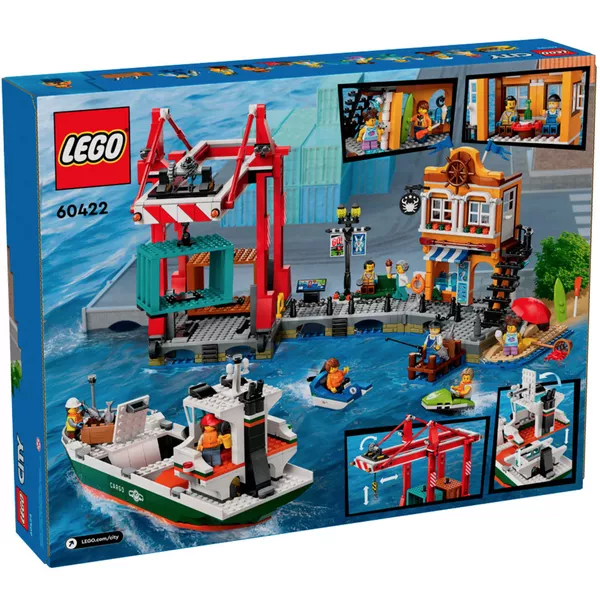 City 60422 Набор LEGO 60422 «Морской порт с грузовым судном» (Фото 2)