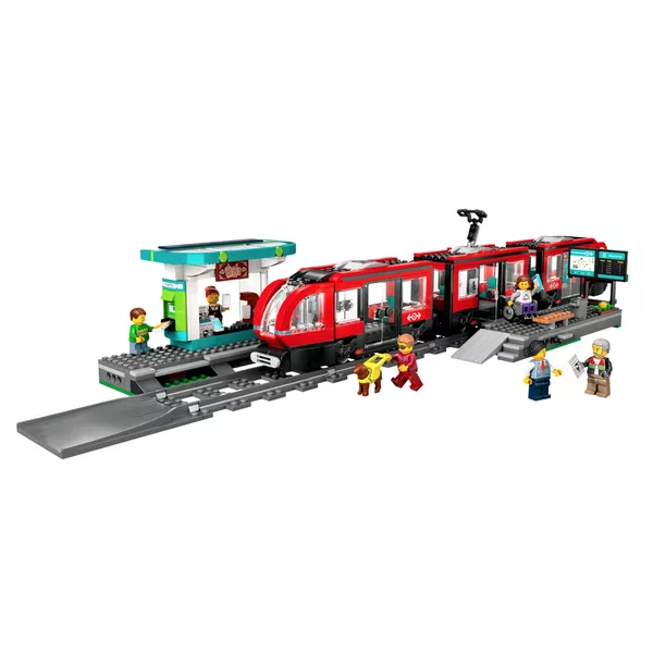City 60423 Набор LEGO 60423 «Трамвай и станция в центре города» (Фото 3)