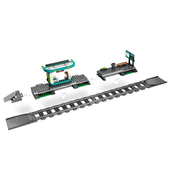 City 60423 Набор LEGO 60423 «Трамвай и станция в центре города» (Фото 8)