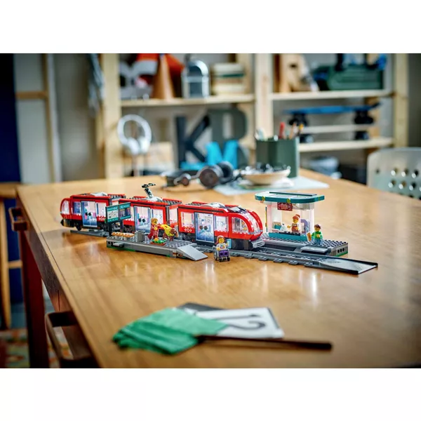 City 60423 Набор LEGO 60423 «Трамвай и станция в центре города» (Фото 12)