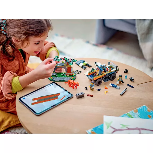 City 60426 Набор LEGO 60426 «Грузовик исследователя джунглей» (Фото 6)