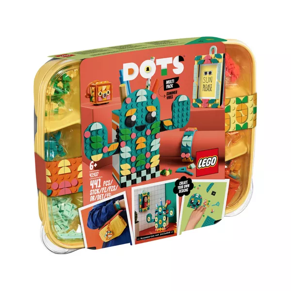 DOTS 41937 Большой набор LEGO Dots 41937 «Летнее настроение» (Фото 1)