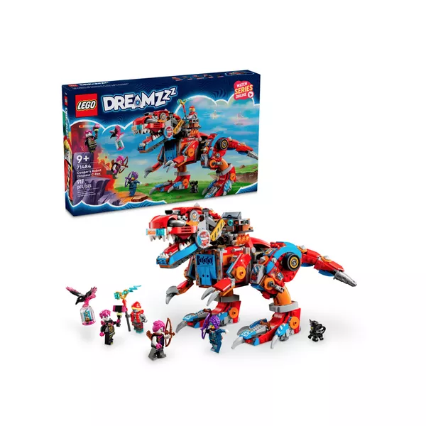 DREAMZzz 71484 Набор LEGO 71484 «Робот-динозавр Купера C-Rex» (Фото 5)