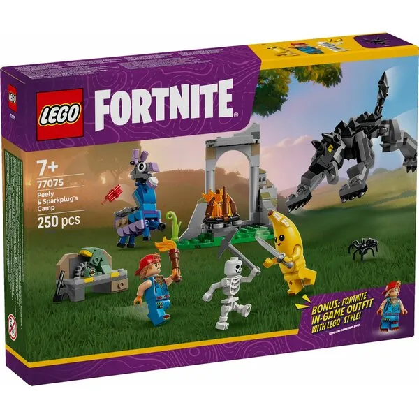 Fortnite 77075 Набор LEGO 77075 «Лагерь Пилли и Спаркплага» (Фото 1)