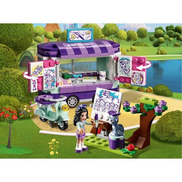 Friends 41332 Раритетный набор LEGO 41332 «Торговый киоск Эммы» (Фото 2)