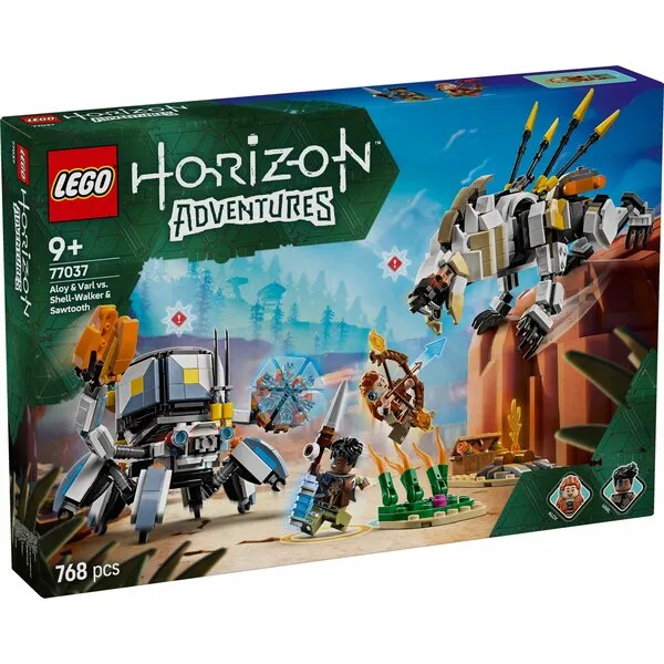 Horizon 77037 Конструктор LEGO Horizon 77037 «Aloy & Varl vs. Shell-Walker & Sawtooth» (Фото 1)