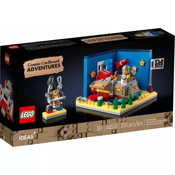Ideas 40533 Набор LEGO 40533 «Космические картонные приключения»