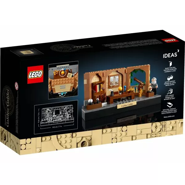Ideas 40595 Набор LEGO 40595 «Дань уважения Галилео Галилею» (Фото 2)