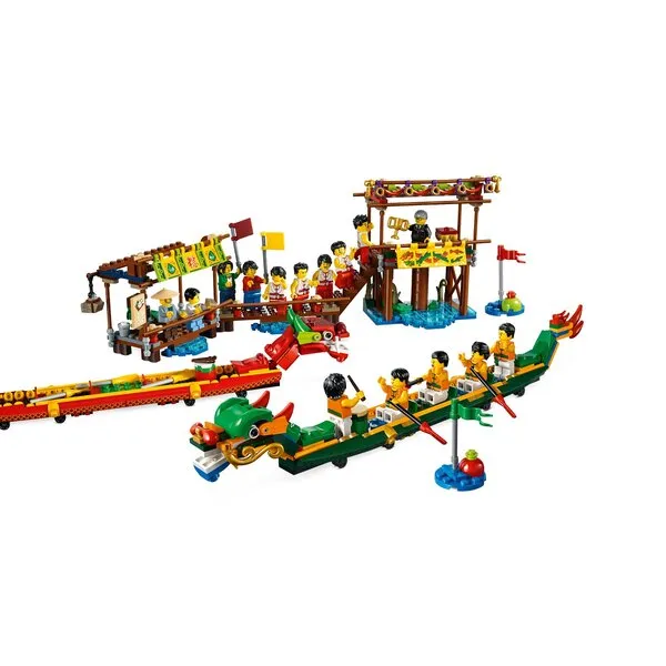 Коллекционные наборы 80103 Набор LEGO 80103 «Гонка на лодках-драконах» (Фото 9)
