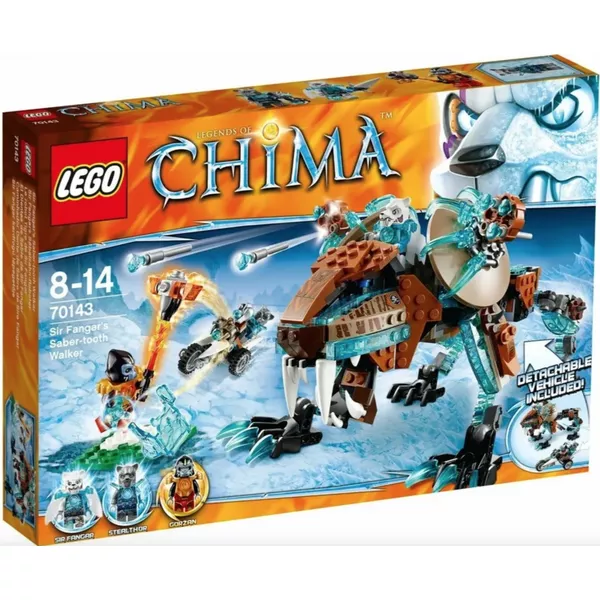 Legends of Chima 70143 Саблезубый шагающий робот Сэра Фангара (Фото 1)
