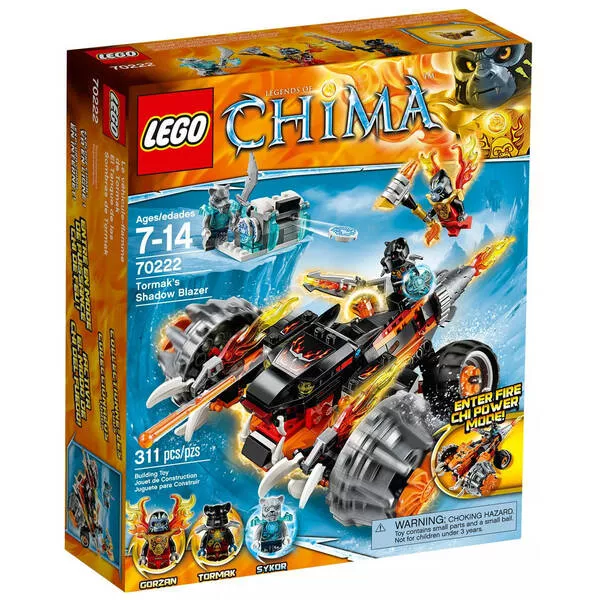 Legends of Chima 70222 LEGO Chima 70222 «Огненный Вездеход Тормака»