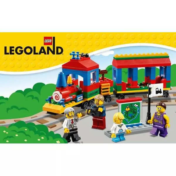 LEGOLAND 40166 Раритетный Набор LEGO 40166 «Поезд LEGOLAND» (Фото 3)