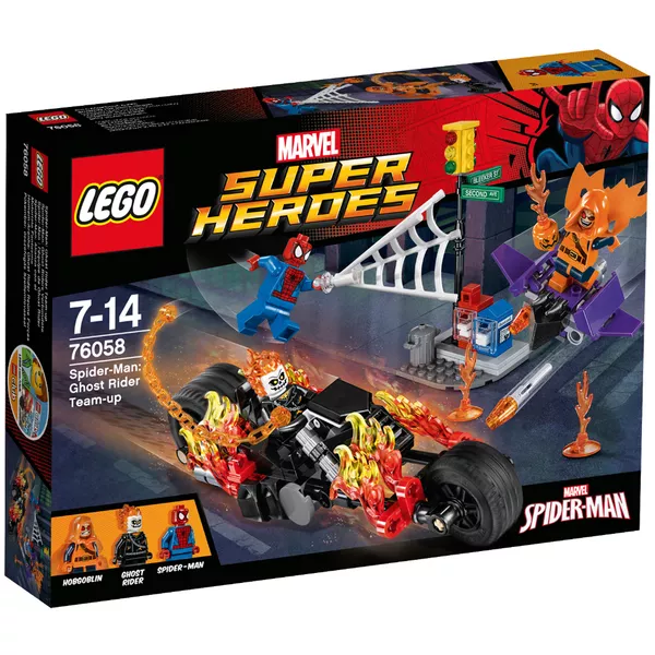 Marvel Super Heroes 76058 Человек-паук: союз с Призрачным гонщиком