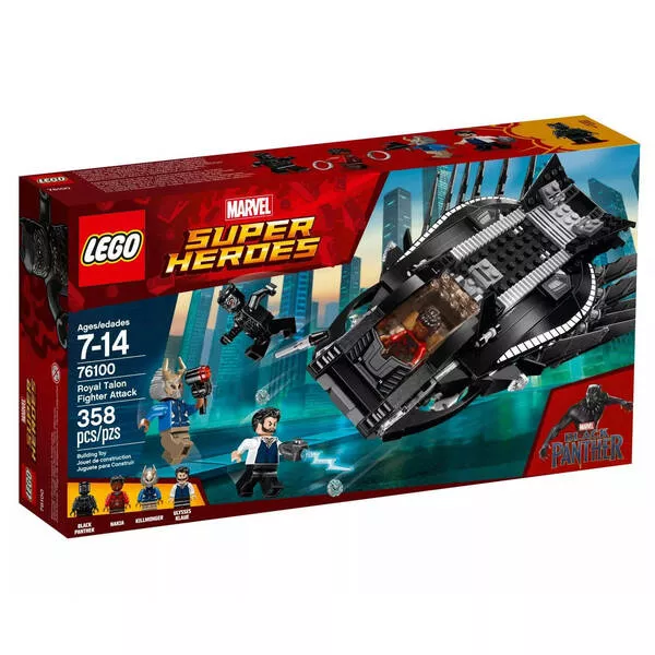 Marvel Super Heroes 76100 Нападение Королевского Когтя (Фото 1)