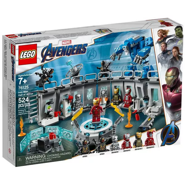 Marvel Super Heroes 76125 Лаборатория Железного человека