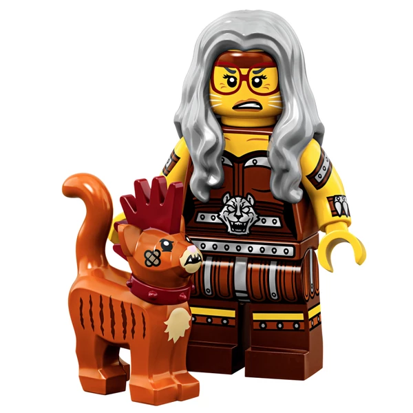 Minifigures 71023-6 Шерри-когтеточка и Скарфилд (Фото 1)