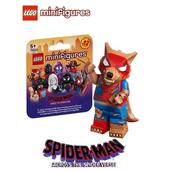 Minifigures 71050-12 Peter Parker / Werewolf Spider-Man (Фото 1)