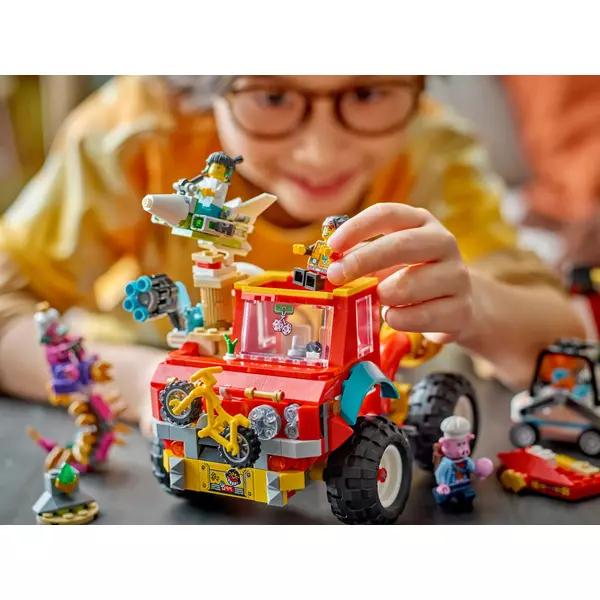 Monkie Kid 80055 Набор LEGO 80055 «Силовой грузовик команды Монки Кида» (Фото 6)