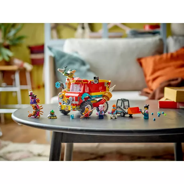 Monkie Kid 80055 Набор LEGO 80055 «Силовой грузовик команды Монки Кида» (Фото 4)