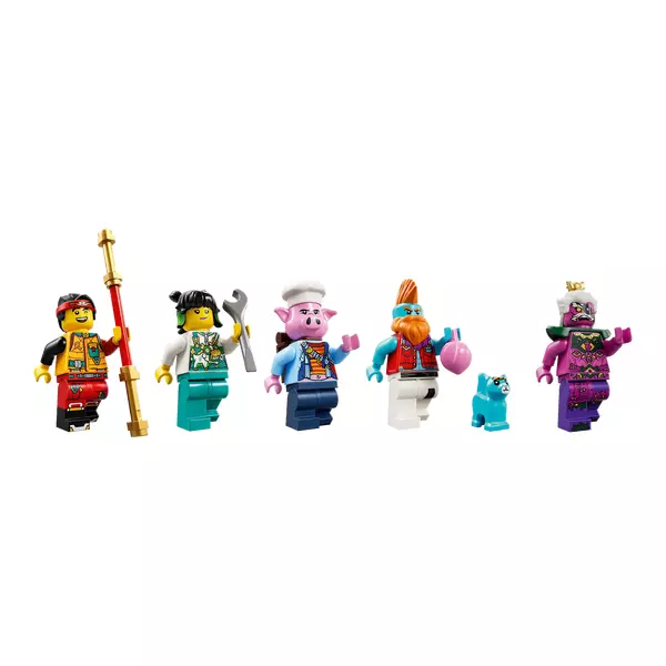 Monkie Kid 80055 Набор LEGO 80055 «Силовой грузовик команды Монки Кида» (Фото 7)