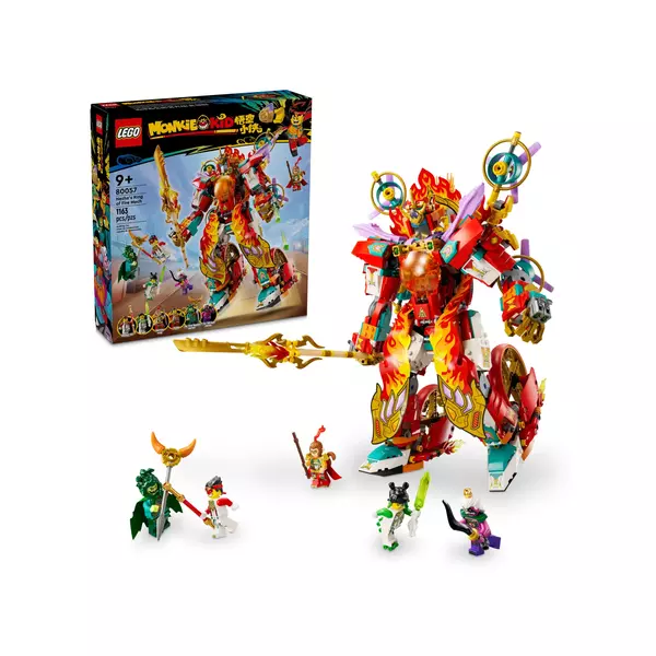 Monkie Kid 80057 Набор LEGO 80057 «Огненное кольцо Нежи» (Фото 3)