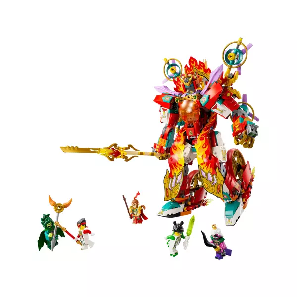Monkie Kid 80057 Набор LEGO 80057 «Огненное кольцо Нежи» (Фото 5)