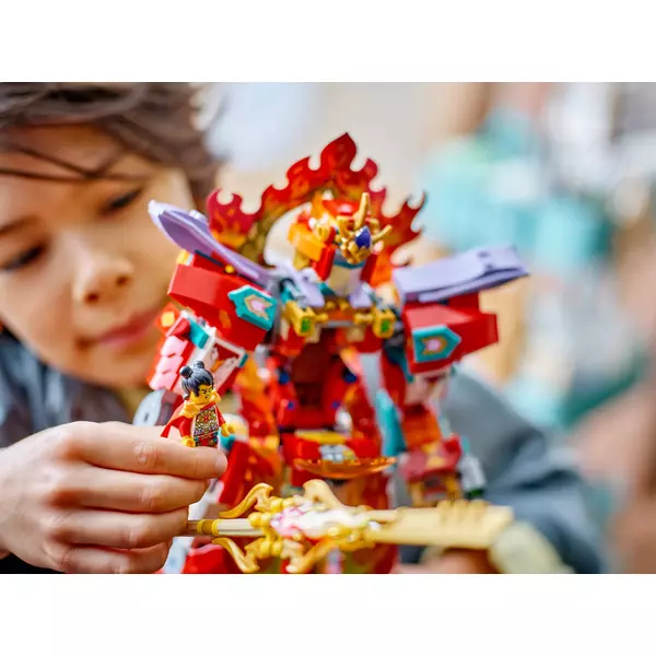 Monkie Kid 80057 Набор LEGO 80057 «Огненное кольцо Нежи» (Фото 11)