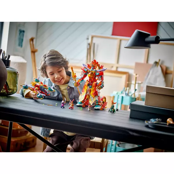 Monkie Kid 80057 Набор LEGO 80057 «Огненное кольцо Нежи» (Фото 12)