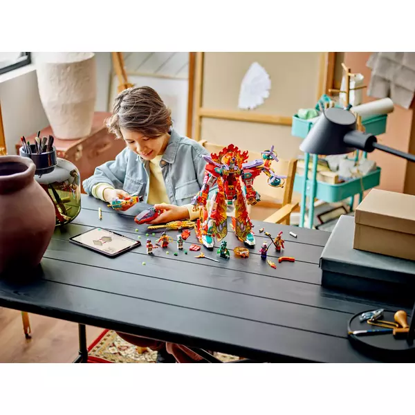 Monkie Kid 80057 Набор LEGO 80057 «Огненное кольцо Нежи» (Фото 10)