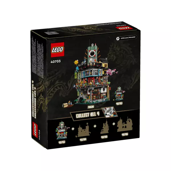 NINJAGO 40703 Набор LEGO 40703 "Micro Ninjago City" (Фото 3)