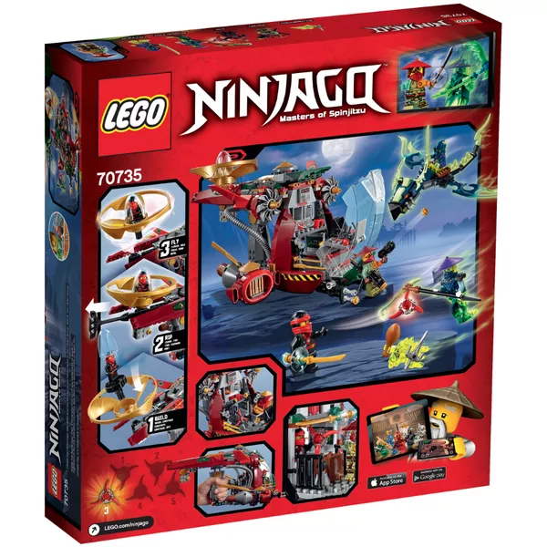 NINJAGO 70735 Раритетный Набор LEGO Ninjago 70735 «Корабль R.E.X. Ронана» (Фото 2)