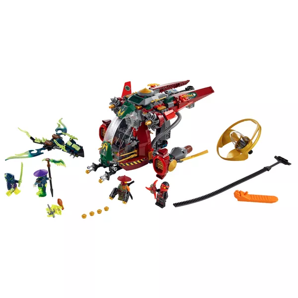 NINJAGO 70735 Раритетный Набор LEGO Ninjago 70735 «Корабль R.E.X. Ронана» (Фото 3)