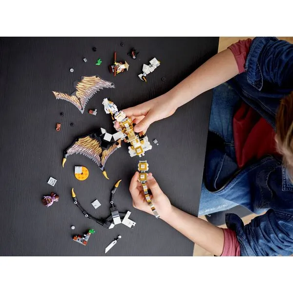 NINJAGO 71718 Боевой дракон Мастера Ву (Фото 4)