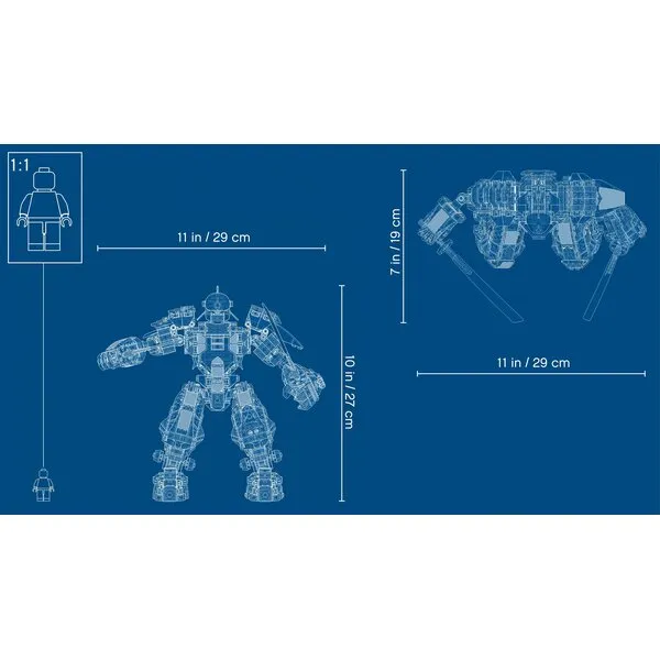 NINJAGO 71720 Каменный робот огня (Фото 12)