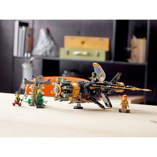 NINJAGO 71736 Скорострельный истребитель Коула (Фото 5)