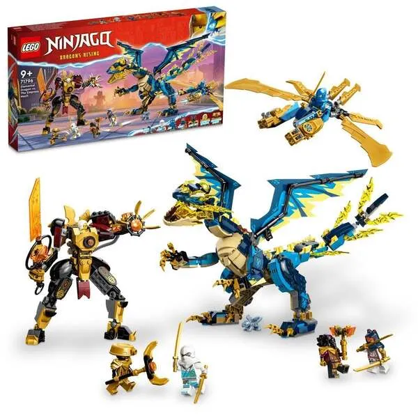 NINJAGO 71796 Стихийный дракон против боевого робота императрицы (Фото 5)