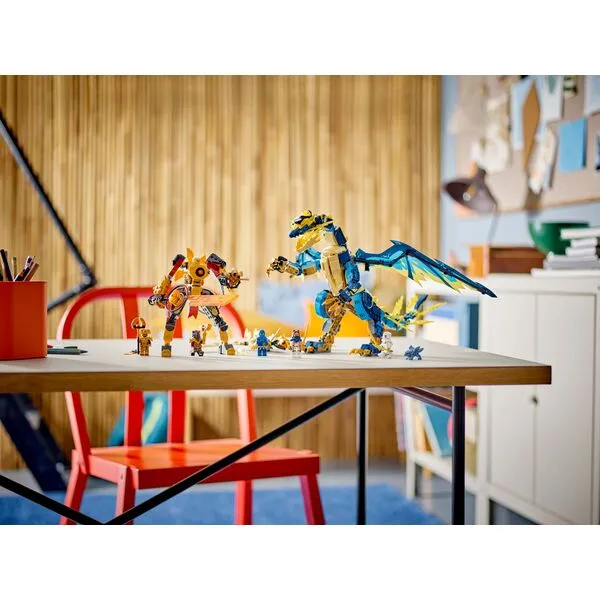 NINJAGO 71796 Стихийный дракон против боевого робота императрицы (Фото 4)