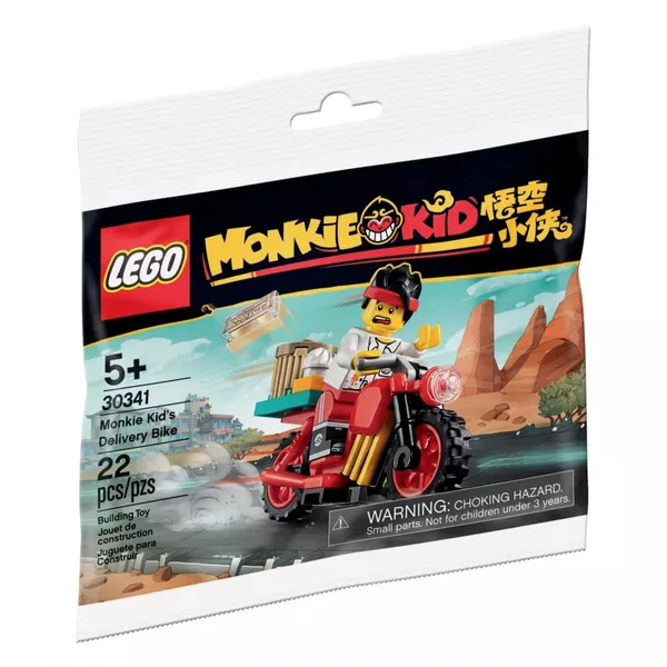 Полибэги LEGO 30341 Мотоцикл доставки Манки Кида