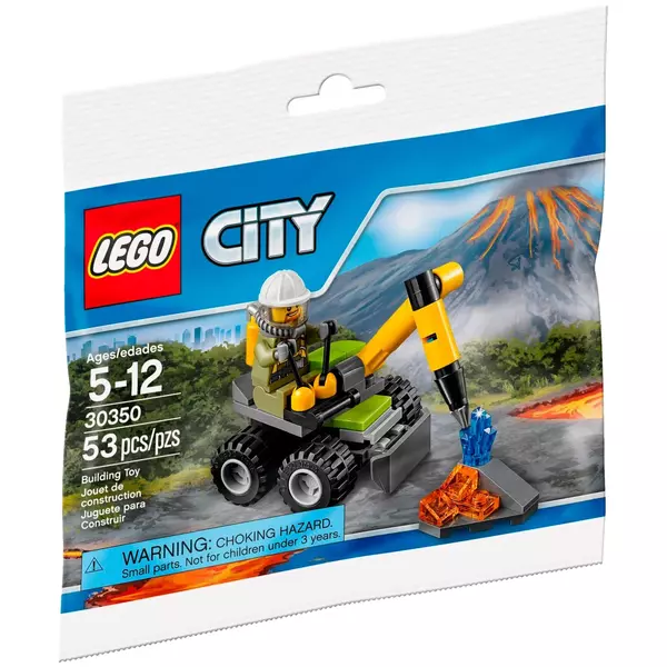 Полибэги LEGO 30350 Вулканический Мини-бурильщик (Фото 1)