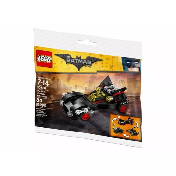 Полибэги LEGO 30526 Набор LEGO 30526 «Миниатюрный Бэтмобиль Ultimate» (Фото 6)