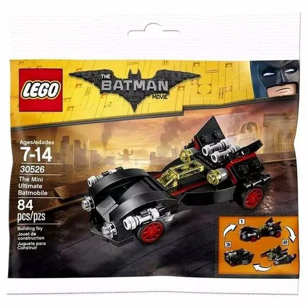 Полибэги LEGO 30526 Набор LEGO 30526 «Миниатюрный Бэтмобиль Ultimate» (Фото 2)