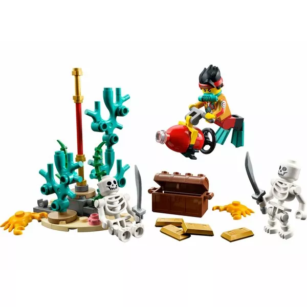 Полибэги LEGO 30562 Подводное путешествие Манки Кида (Фото 2)