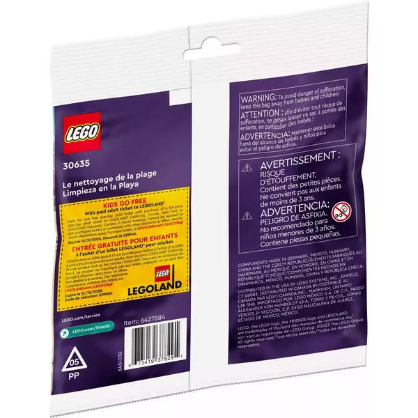 Полибэги LEGO 30635 Уборка пляжа (Фото 2)